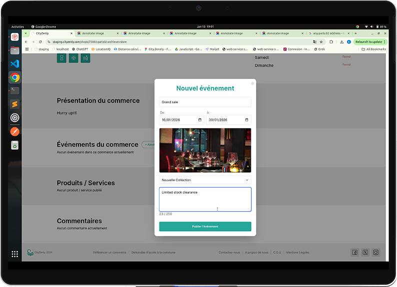 City governance interface
