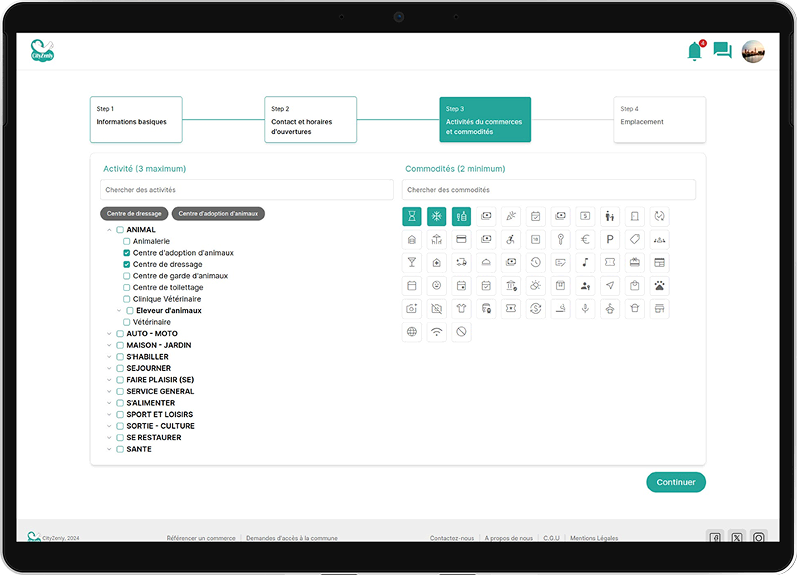 Shop operation controls