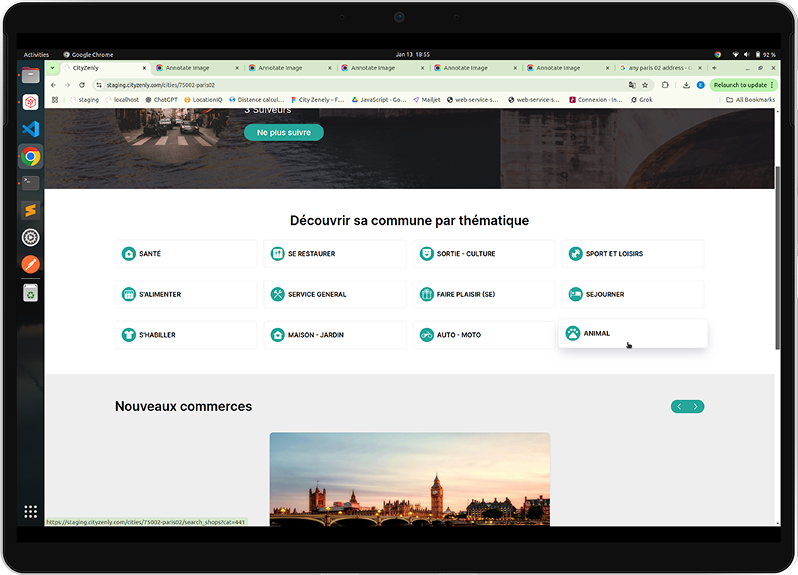 Shop listing and seller tools