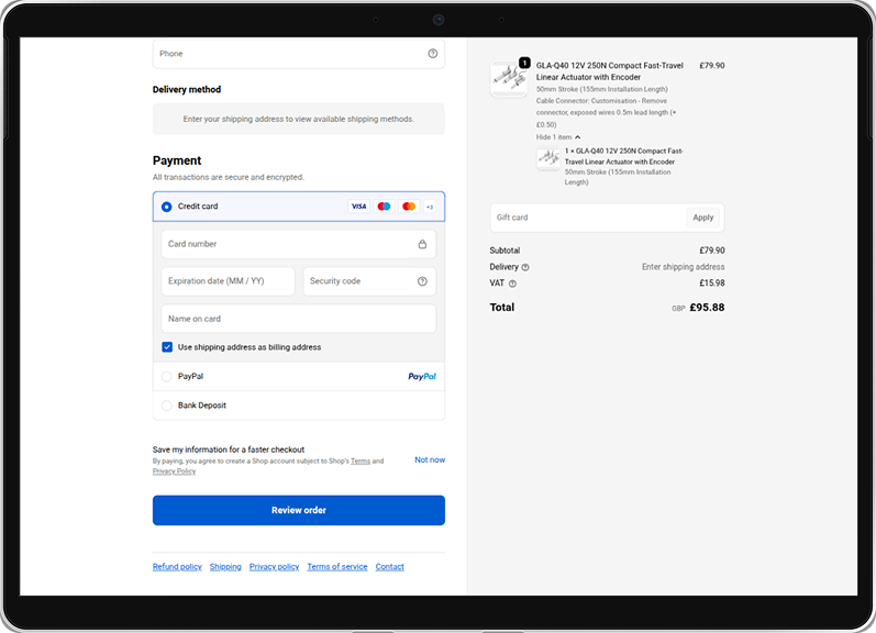 Secure Payment Architecture preview