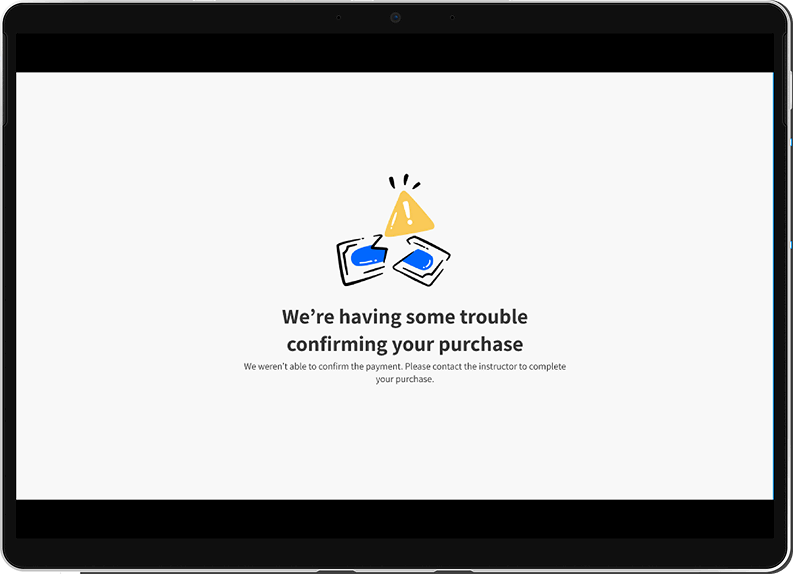 Multilingual thank you experience