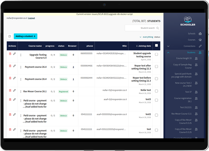 UX workflow improvements