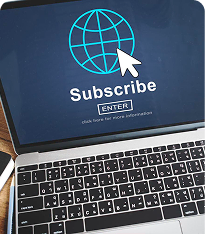 Subscription management interface