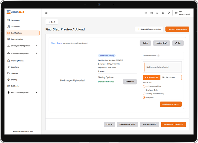 Automated Certificate Issuance and Delivery preview