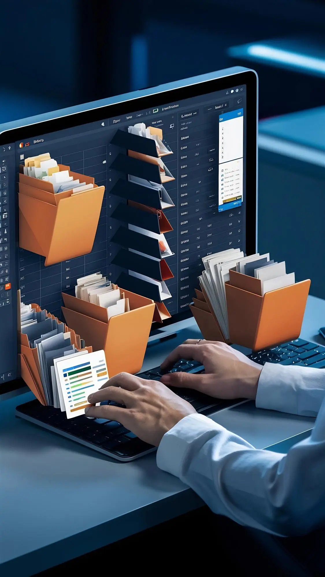 Document library and compliance file management