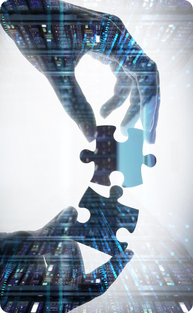 Professional reviewing analytics reports and taking notes