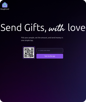 DoughCard digital gifting platform case study preview