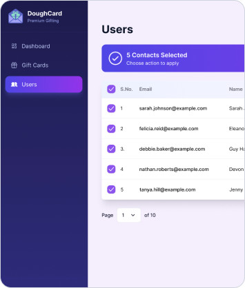 DoughCard digital gifting platform case study preview