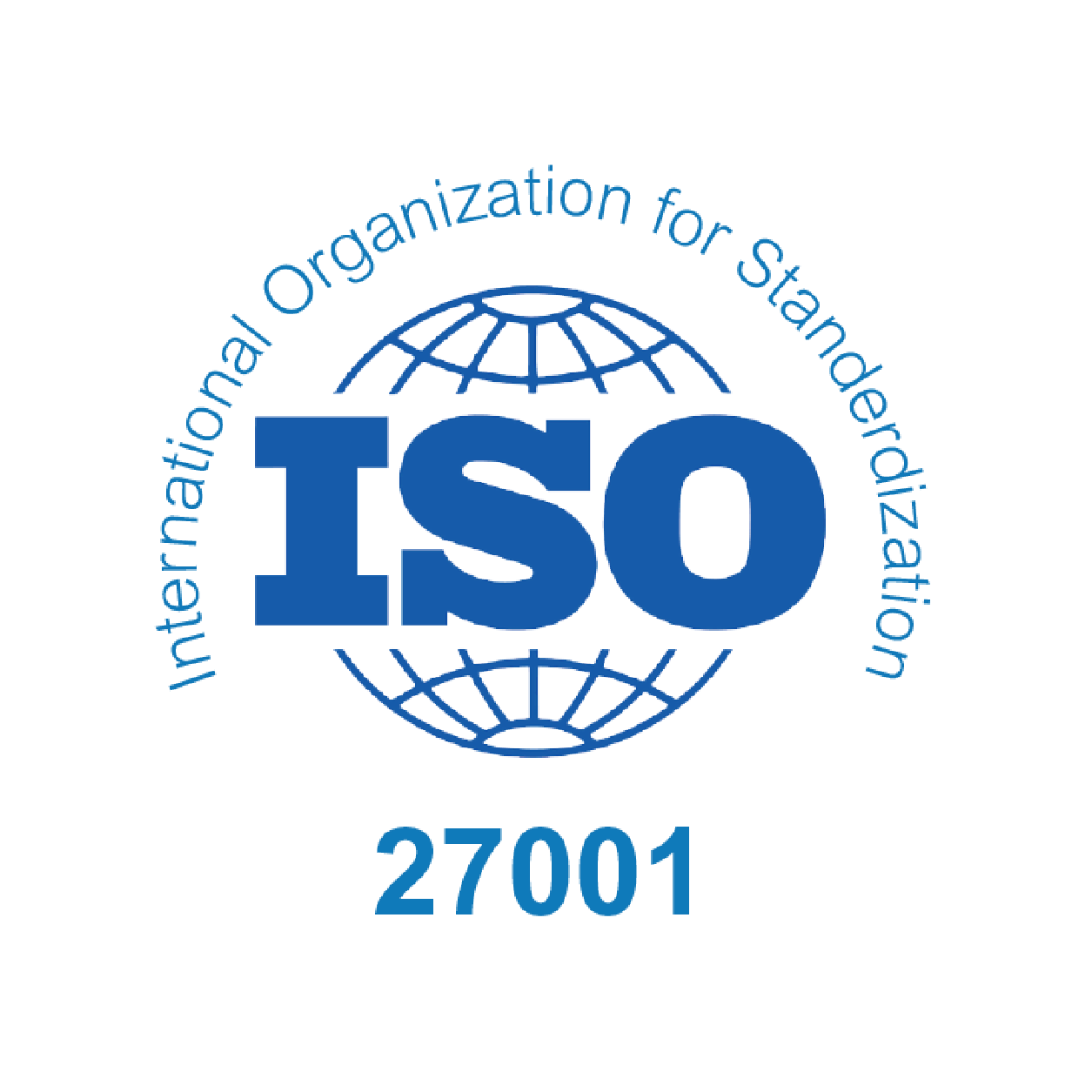 ISO 27001 certification badge