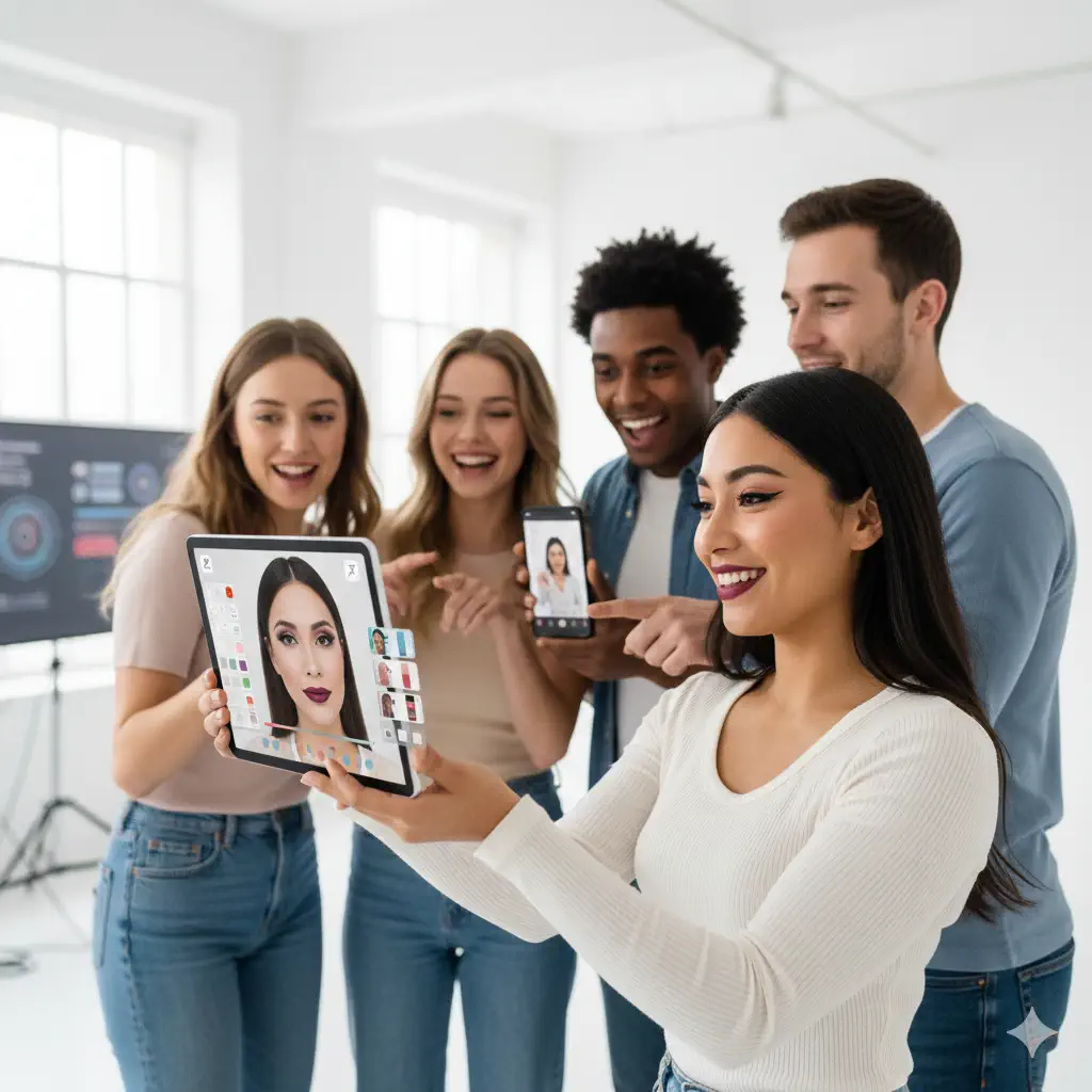 AR beauty experiences and virtual try-ons