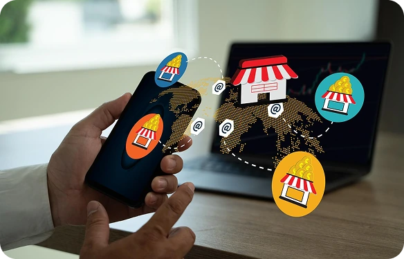 City discovery and engagement - discovery service illustration