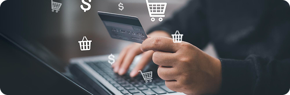 E-commerce - e commerce service illustration
