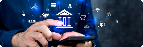 Finance & Banking - finance banking service illustration