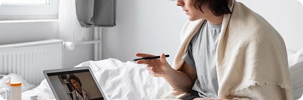 Health & Remote Patient Monitoring - health remote monitoring service illustration