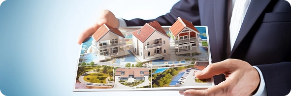 Real Estate - real estate service illustration