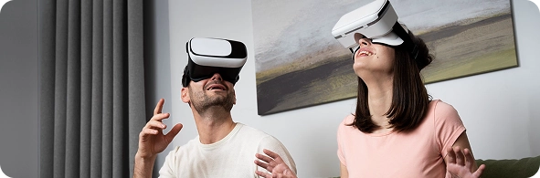 Virtual Try-On & AR Experiences - vr ar experience service illustration