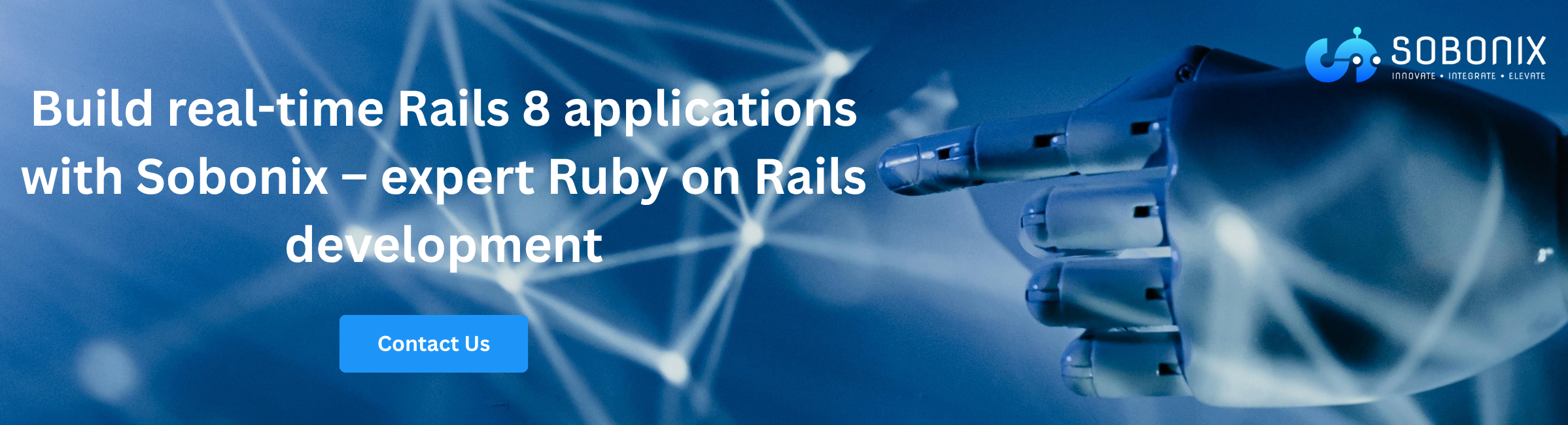 Build real-time Rails 8 applications with Sobonix – expert Ruby on Rails development